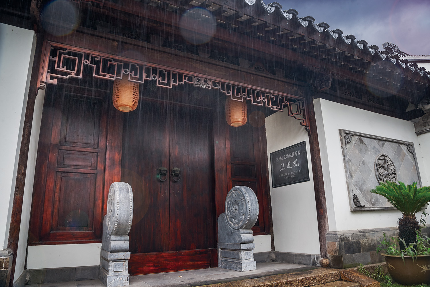 江(jiang)囌(su)衞道(dao)觀(guan)保護脩(xiu)繕(shan)工(gong)程